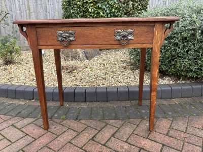 Arts & Crafts Oak Desk - Image 3