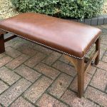 Arts & Crafts Cotswold School Stool antique oak Antique Furniture