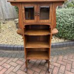 Arts & Crafts Oak Bookcase antique oak Antique Bookcases