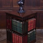Edwardian Mahogany Revolving Bookcase SAI3634 Mahogany Antique Bookcases