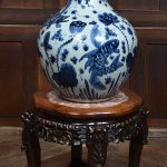 Chinese Marble Top Vase Stand SAI3641 Antique chinese furniture Antique Furniture