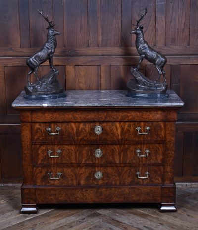 French Mahogany Commode / Chest Of Drawers SAI3615