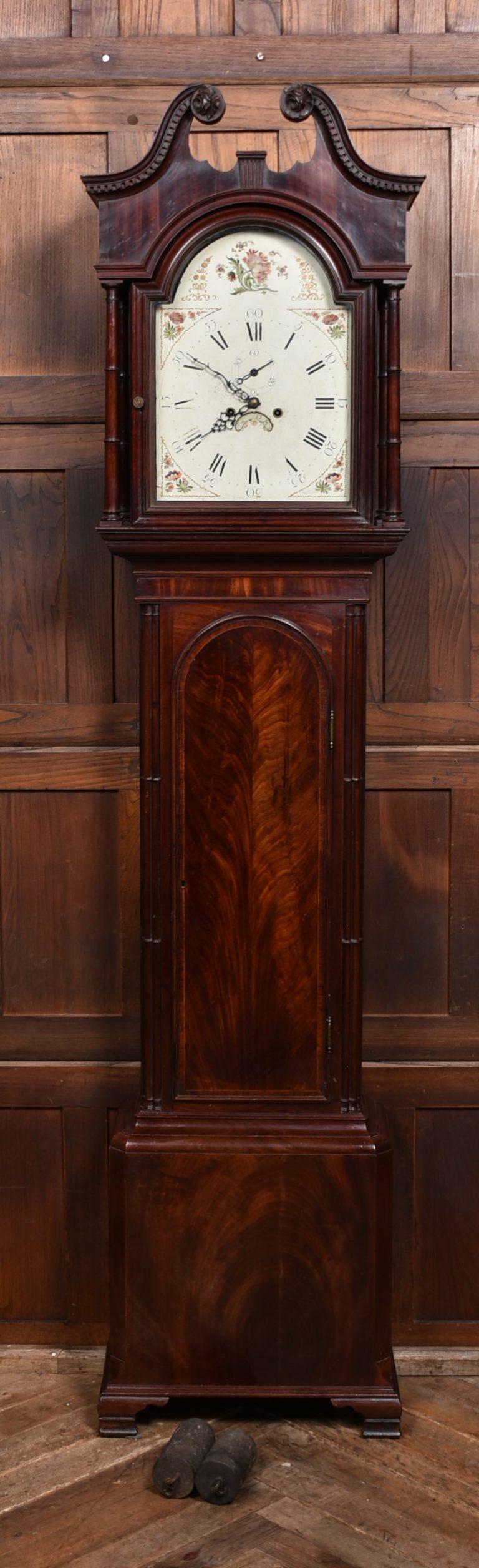 Victorian 8‑Day Mahogany Longcase / Grandfather Clock SAI3643