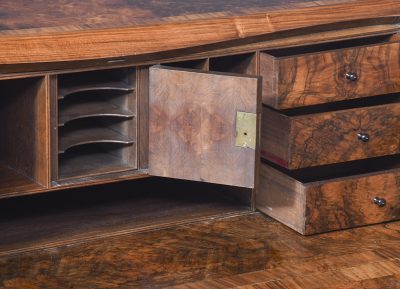 Burr-Walnut Bureau by Whytock & Reid of Edinburgh - Image 12