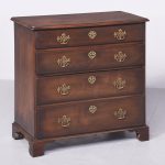 George III Red Walnut Chest of Drawers Antique Chest Of Drawers