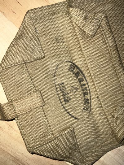 WW2 BRITISH PAT 37 LEE ENFIELD RIFLE BAG - Image 5