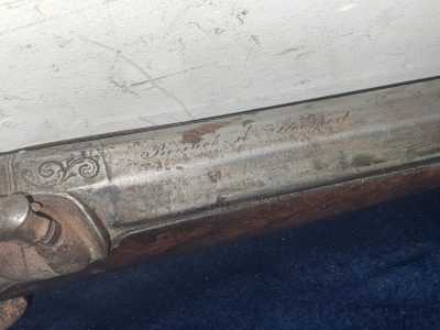 BRITISH OFFICERS PERSONNEL PERCUSSION BELT PISTOL - Image 11