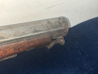 BRITISH OFFICERS PERSONNEL PERCUSSION BELT PISTOL - Image 12