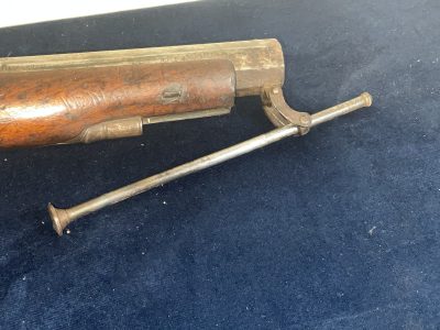 BRITISH OFFICERS PERSONNEL PERCUSSION BELT PISTOL - Image 13