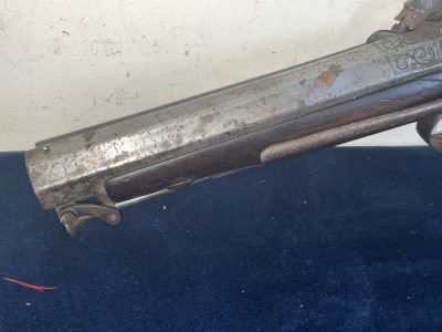 BRITISH OFFICERS PERSONNEL PERCUSSION BELT PISTOL - Image 20