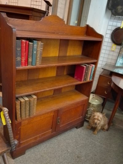 Good Antique Art's & Craft's Oak Bookcase