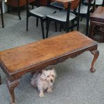 Good Antique 1930’s Walnut Coffee Table Antique Antique Furniture