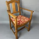 Cotswold School Oak Desk Chair cotswold school Antique Chairs