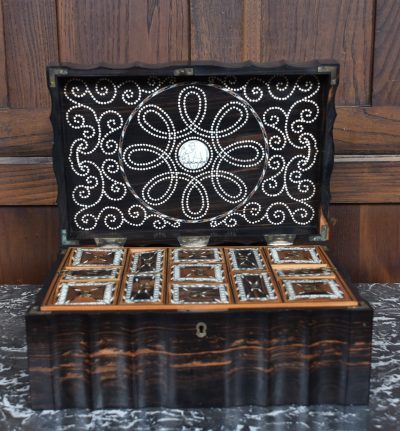 Anglo Ceylonese Trinket/ Sewing Box SAI3659