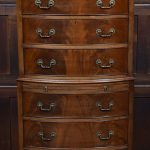 Edwardian Mahogany Chest On Chest SAI3667 Mahogany chest of drawers Antique Chest Of Drawers