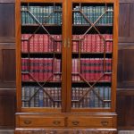 Todd Burns & Co Mahogany Bookcase SAI3682 Antique Mahogany Furniture Antique Bookcases