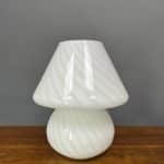 Mid Century Italian Glass Table Lamp Italian Antique Lighting