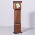 Neat-Sized Mahogany Grandmother Clock In The Georgian Style Grandmother Antique Clocks