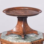 Unusual Miniature Dutch Walnut Circular Breakfast Table breakfast Antique Furniture