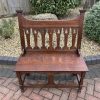 Arts & Crafts Oak Hall Settle by Shapland & Petter