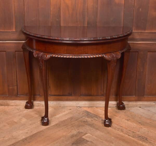 Edwardian Demi Lune Fold Over Table SAI2459
