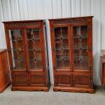 Good Pair of Old Charm Display Cabinet’s a pair Antique Cabinets