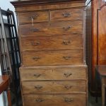 Antique Georgian Chest on Chest 19th century Antique Chest Of Drawers