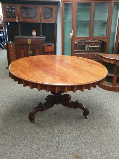 Large Antique 1920's Victorian Style Table
