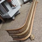 Antique Victorian Fire Fender 19th century Antique Metals