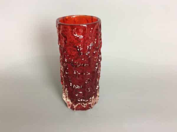 Whitefriars Medium Bark Vase by Geoffrey Baxter