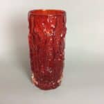 Whitefriars Large Bark Vase by Geoffrey Baxter glass vase Antique Glassware