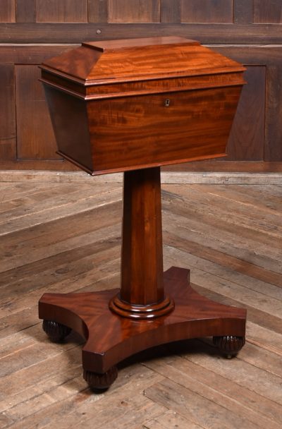 Victorian Mahogany Teapoy SAI3719