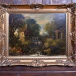 Edmund Thornton Crawford Oil On Board SAI3699 Fine paintings Scottish Antique Art