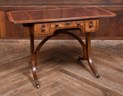 Regency Rosewood Sofa Table SAI3722