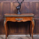 Victorian Marquetry Card Table SAI3702 card table Antique Tables