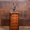 Victorian Mahogany Wellington Chest Of Drawers SAI3691