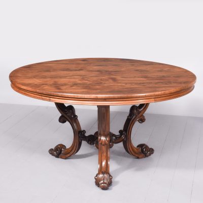 William IV Rosewood Breakfast Table