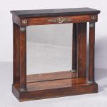 French Empire Rosewood & Marble Console Table console table Antique Furniture