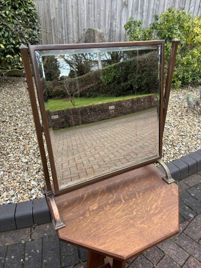 Arts & Crafts Dressing Table Swivel Mirror
