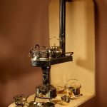 Unusual Model Of a Flat Tub Stove Continental Circa 1880/1900 model Antique Toys