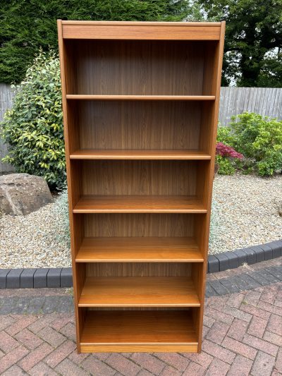 Danish Mid Century Teak Bookcase c1960s