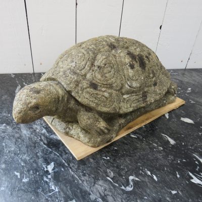 Vintage Stone Tortoise Garden Ornament