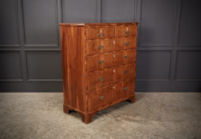 George III Walnut Chest of Drawers