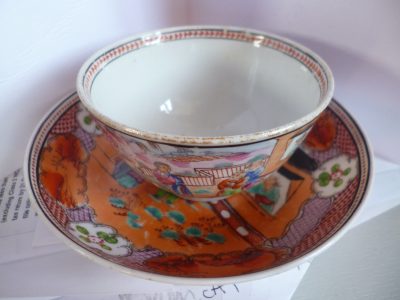 NEWHALL TEA BOWL AND SAUCER PERFECT