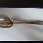 SILVER SPOON 1809 BY RICHARD CROSSLEY  37 GRAMS   17 CM Antique Silver