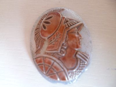 CAMEO ROMAN EMPORER 3.5 CM BY 2.5 CM  [FREE POST]