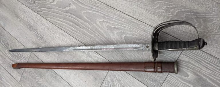 percy Patrick Kelly WW1 officers sword London