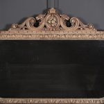 Large Victorian Carved Oak Overmantel Mirror bleached oak Antique Mirrors