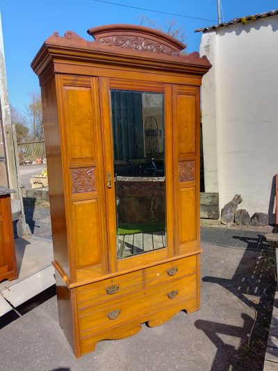 Antique Edwardian Wardrobe