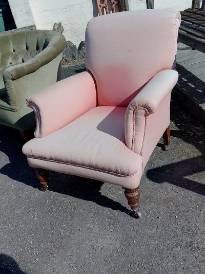 Antique Victorian Howard's Style Armchair